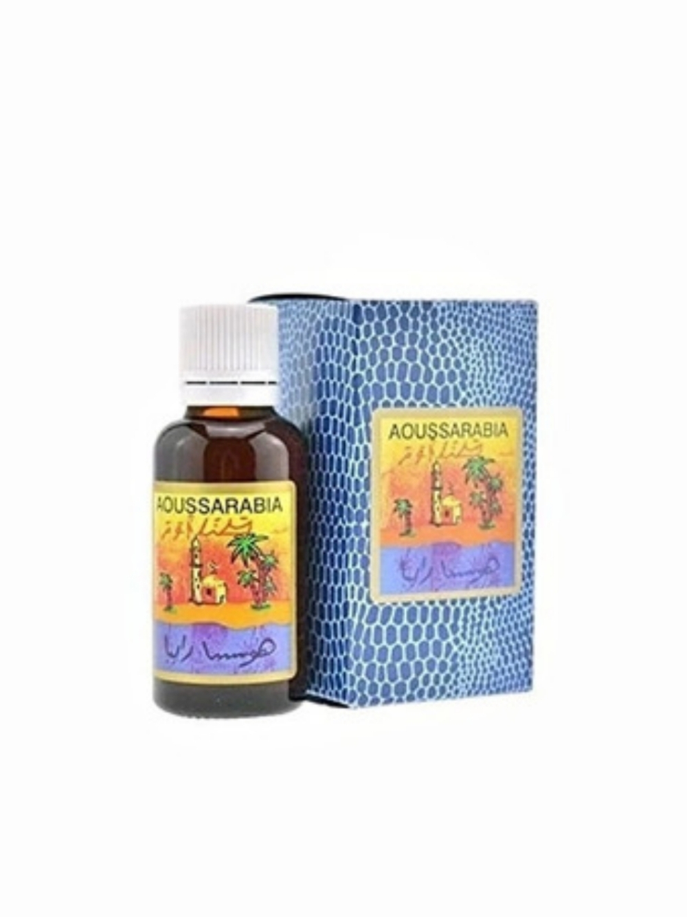 Houd Aoussarabia Perfume Oil 30ml Blue & Yellow